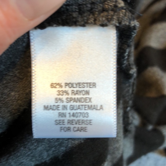 Sunday Striped cowl neck lightweight sweater 2x - Picture 5 of 6